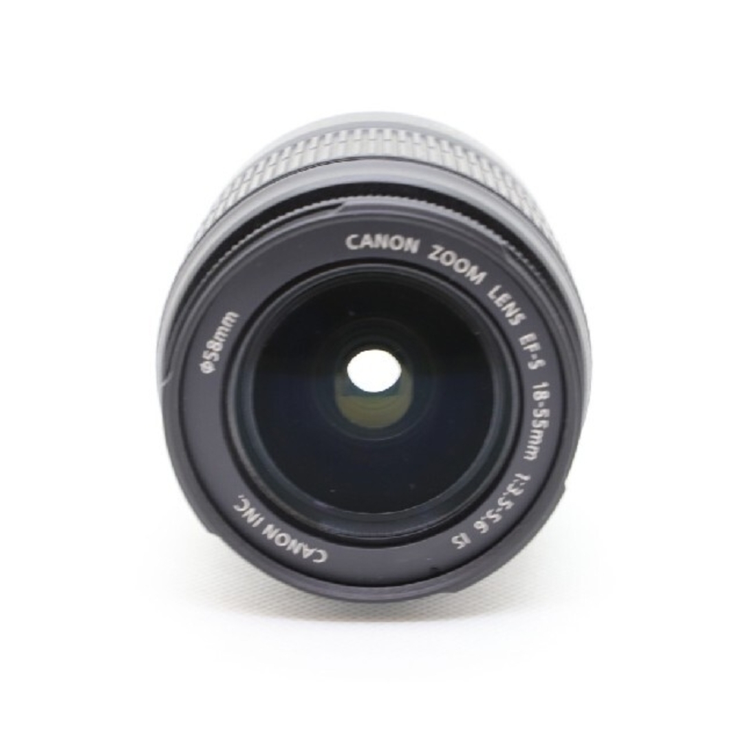 Canon(キヤノン)の【美品】Canonキャノン EF-S 18-55mm IS AF 手ブレ補正 スマホ/家電/カメラのカメラ(レンズ(ズーム))の商品写真