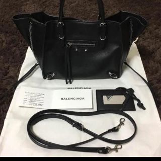 7/30までSALE☆BALENCIAGA☆ペーパーミニA4ジップアラウンド新品