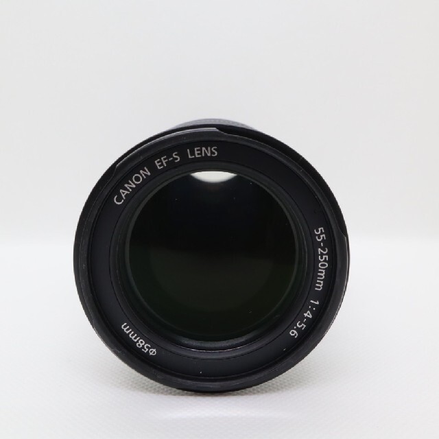 Canon(キヤノン)の【超美品】Canon  EF-S 55-250mm IS 手振れ補正 望遠レンズ スマホ/家電/カメラのカメラ(レンズ(ズーム))の商品写真