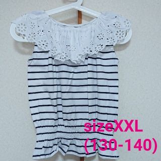 グローバルワーク(GLOBAL WORK)のGLOBAL WORK カットソー ノースリーブ sizeXXL 130-140(Tシャツ/カットソー)