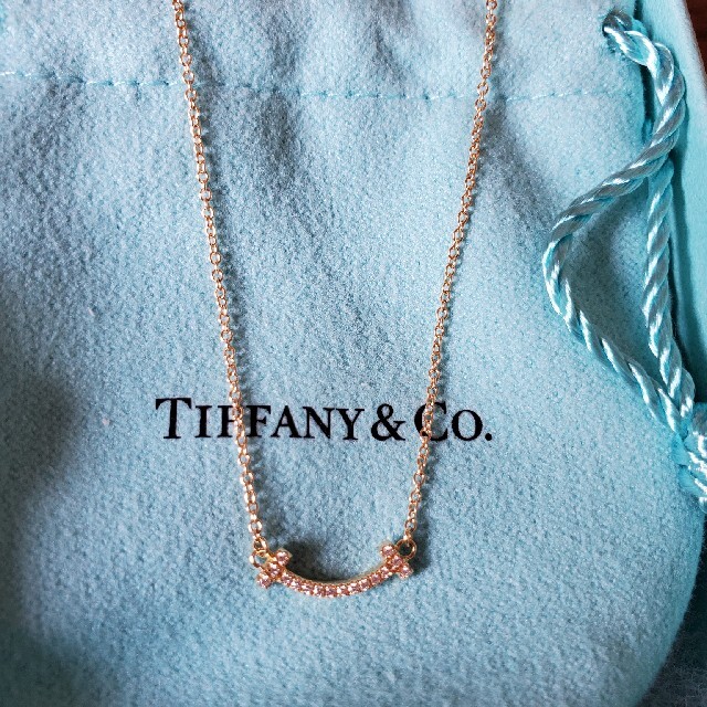まとめ買いでお得 Tiffany & イエローゴールド 期間限定お値下げ♥️ティファニーTスマイルミニネックレス18K - Co. ネックレス