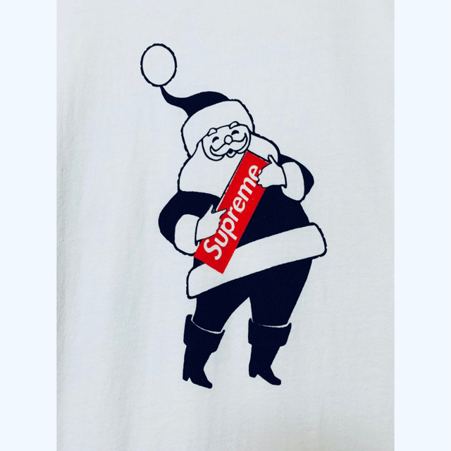Supreme(シュプリーム)のSUPREME 16aw Santa Tee White Tシャツ  M メンズのトップス(Tシャツ/カットソー(半袖/袖なし))の商品写真