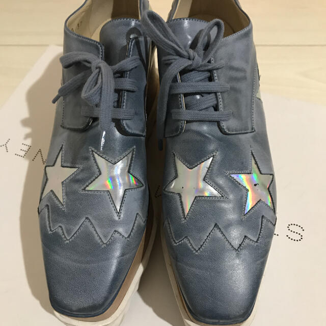 Stella McCartney(ステラマッカートニー)の大値下げ/stellamccartney スニーカー/青空＋シルバースター レディースの靴/シューズ(スニーカー)の商品写真