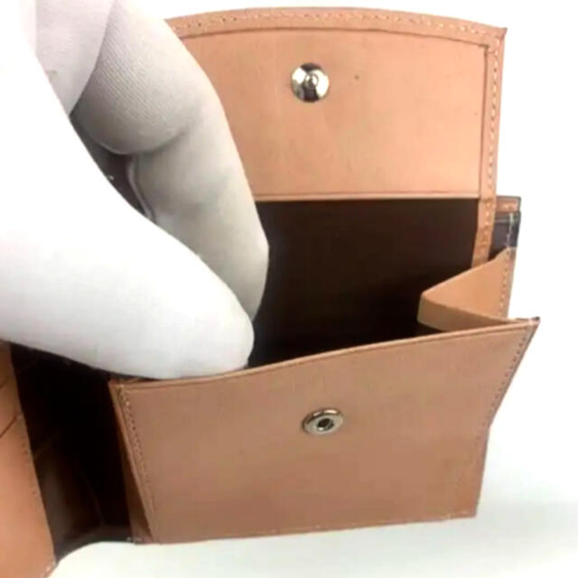 箱付きVivienne Westwood　クロコ型押し　二つ折り財布　ブラウン 3