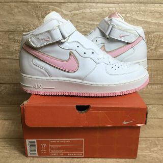 ナイキ(NIKE)の新品未使用 LIGHT PINK NIKE AIR FORCE 1 MID(スニーカー)