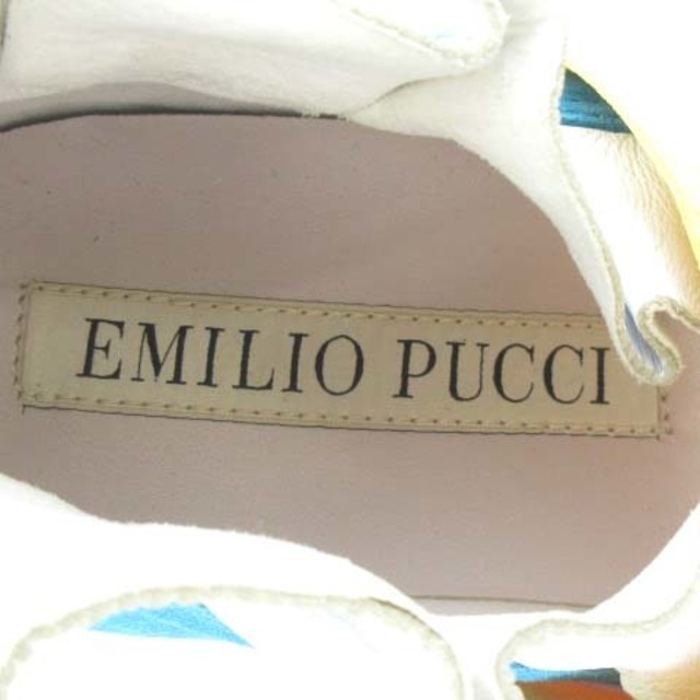 EMILIO PUCCI(エミリオプッチ)のエミリオプッチ 17SS ラッフル スリッポン スニーカー フリル 40 25 レディースの靴/シューズ(スニーカー)の商品写真