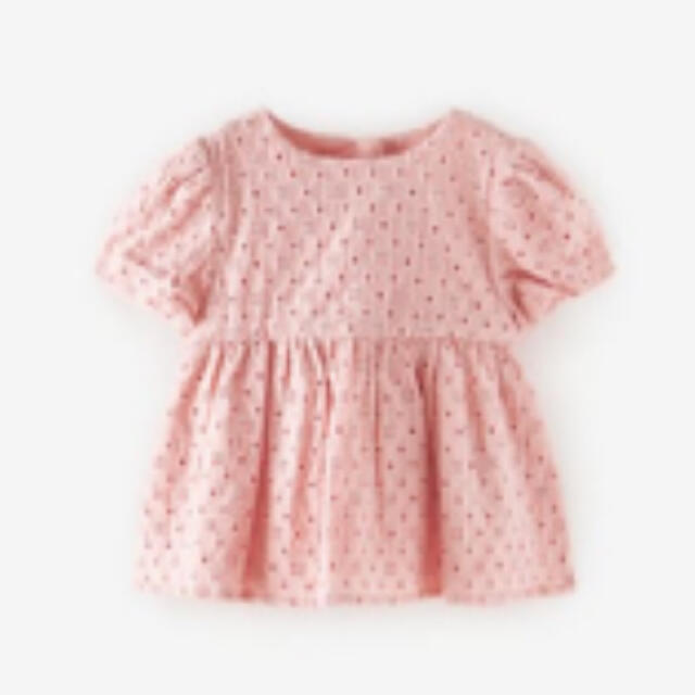 ZARA KIDS(ザラキッズ)の♡美品♡ZARA♡刺繍入ブラウス♡ キッズ/ベビー/マタニティのベビー服(~85cm)(シャツ/カットソー)の商品写真