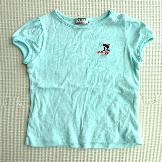 DOUBLE.B(ダブルビー)のミキハウス Tシャツ　ダブルビー キッズ/ベビー/マタニティのキッズ服女の子用(90cm~)(Tシャツ/カットソー)の商品写真