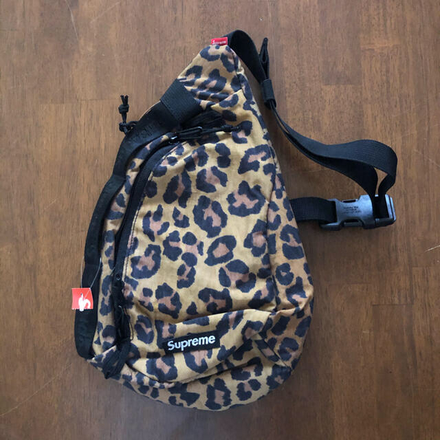 Supreme20FW Sling Bag レオパード ノベルティ付 送料込み