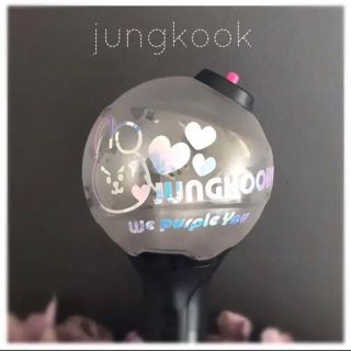 ボウダンショウネンダン(防弾少年団(BTS))の アミボム ♡ ホログラムステッカー ペンライト  グク ジョングク　cooky(アイドルグッズ)