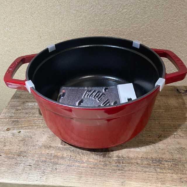 staub ストウブ 「 ピコ ココット ラウンド チェリー 22cm 」 【高知