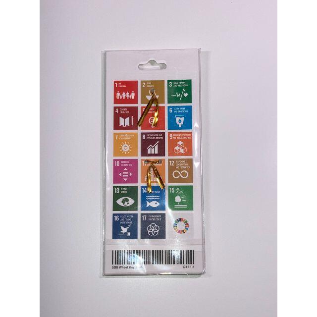 【5個セット】SDGs　キーホルダー　国連本部正規輸入品　ﾋﾟﾝﾊﾞｯｼﾞ代替スマホ/家電/カメラ