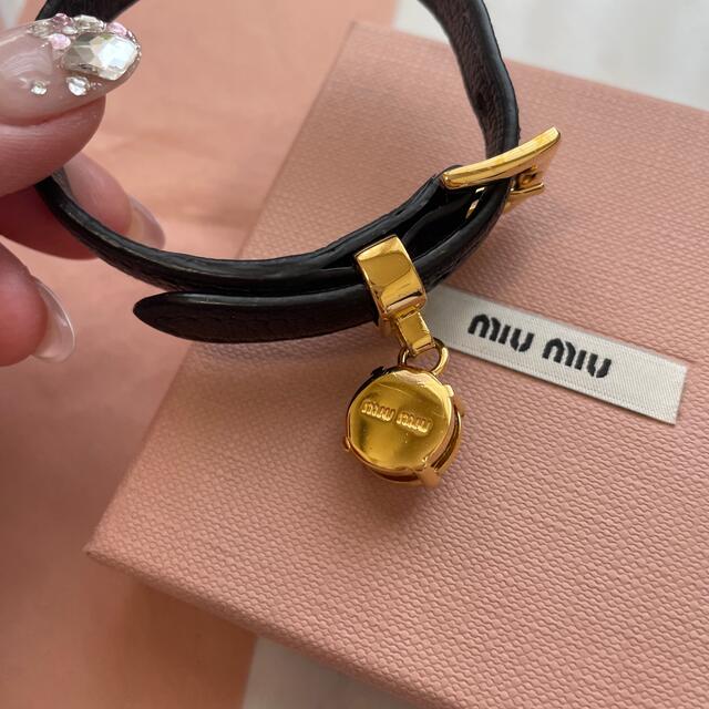 miumiu(ミュウミュウ)のかくにんよう レディースのアクセサリー(ブレスレット/バングル)の商品写真