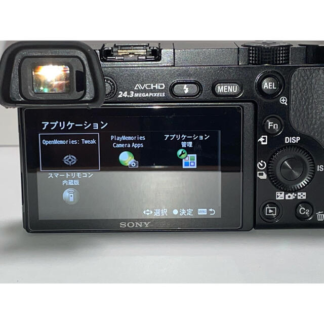 SONY α6000 本体のみ。写真レンズはつきません、 6