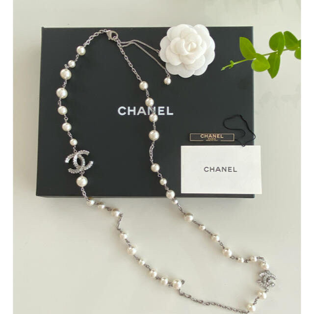 CHANEL 美品　コスチュームジュエリー　ロングネックレス