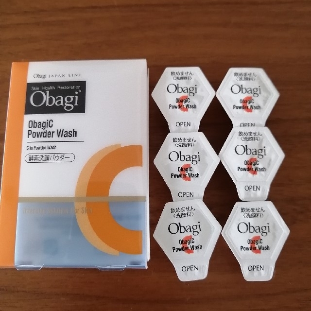 Obagi(オバジ)の☆お試し☆ObagiC 酵素洗顔パウダー　6個 コスメ/美容のスキンケア/基礎化粧品(洗顔料)の商品写真