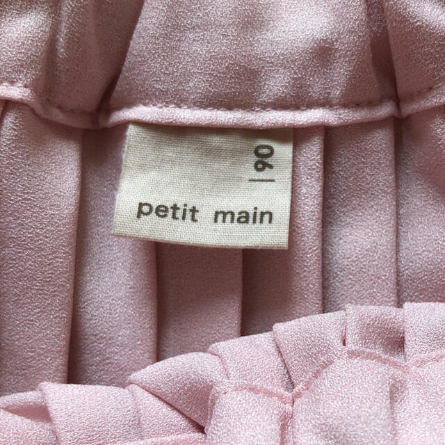 petit main(プティマイン)のプティマイン　プリーツスカート　90 キッズ/ベビー/マタニティのキッズ服女の子用(90cm~)(スカート)の商品写真