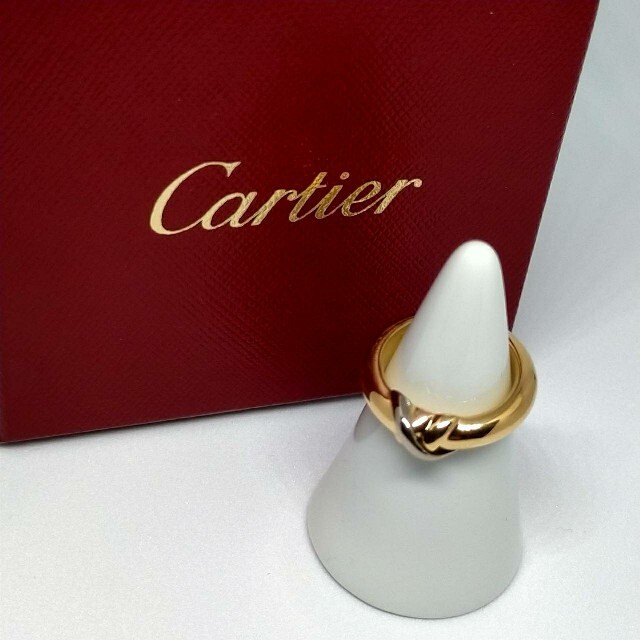 ブランド雑貨総合 K18 カルティエ - Cartier 9.4g Cartier 9号 スレッドリング リング(指輪)