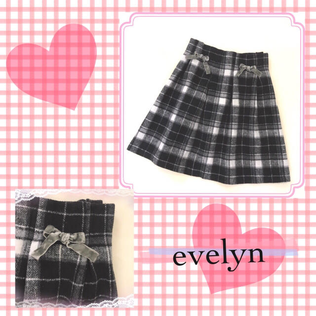 evelyn(エブリン)の＊格安タックリボンスカート♡ レディースのスカート(ミニスカート)の商品写真