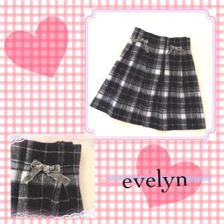 エブリン(evelyn)の＊格安タックリボンスカート♡(ミニスカート)