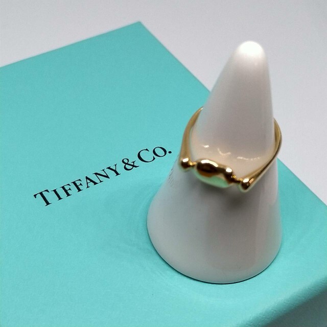 Tiffany & Co.(ティファニー)のティファニー K18 3.2g ビーンズリング10号 Tiffany&Co. レディースのアクセサリー(リング(指輪))の商品写真