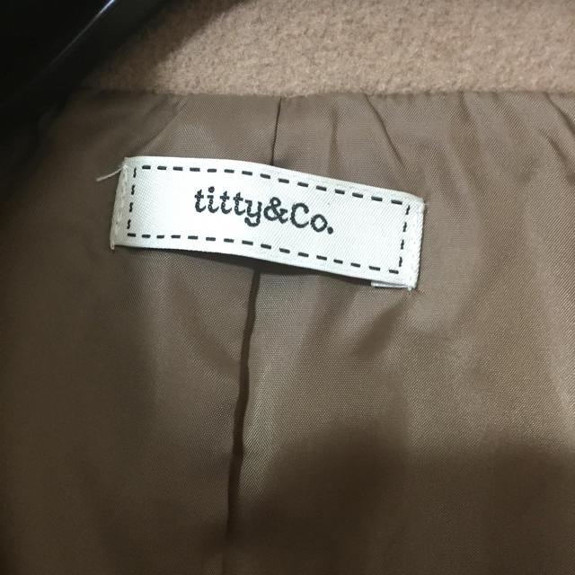 titty&co(ティティアンドコー)のtitty&co♡コート レディースのジャケット/アウター(ピーコート)の商品写真