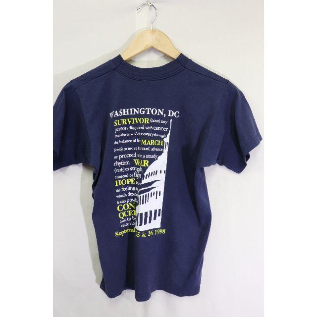 プロフ必読98年THE MARCH WASHINGTON,DC Tシャツ/S メンズのトップス(Tシャツ/カットソー(半袖/袖なし))の商品写真