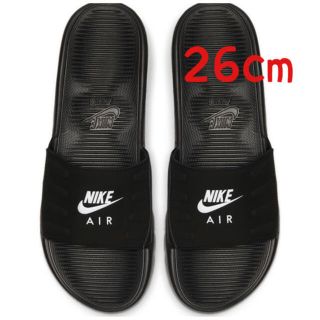 ナイキ(NIKE)のNIKE AIRMAX CAMDEN SLIDE BLACK 26cm(サンダル)