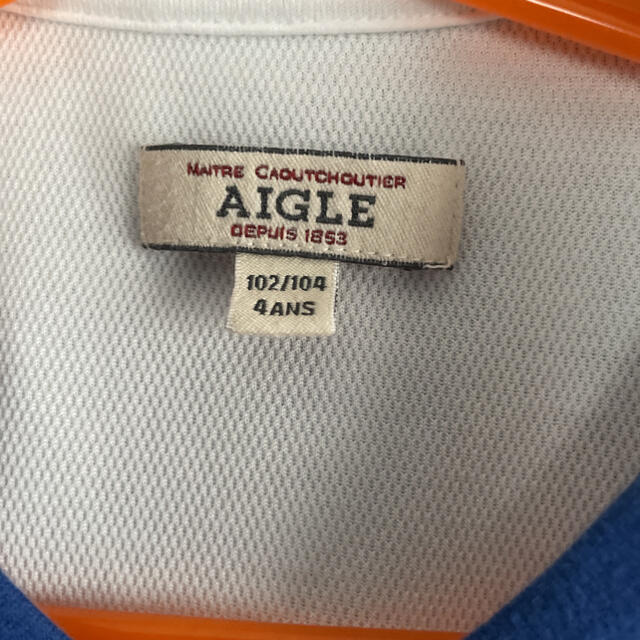 AIGLE(エーグル)のaigle Tシャツ 4ans 102/104 キッズ/ベビー/マタニティのキッズ服男の子用(90cm~)(Tシャツ/カットソー)の商品写真