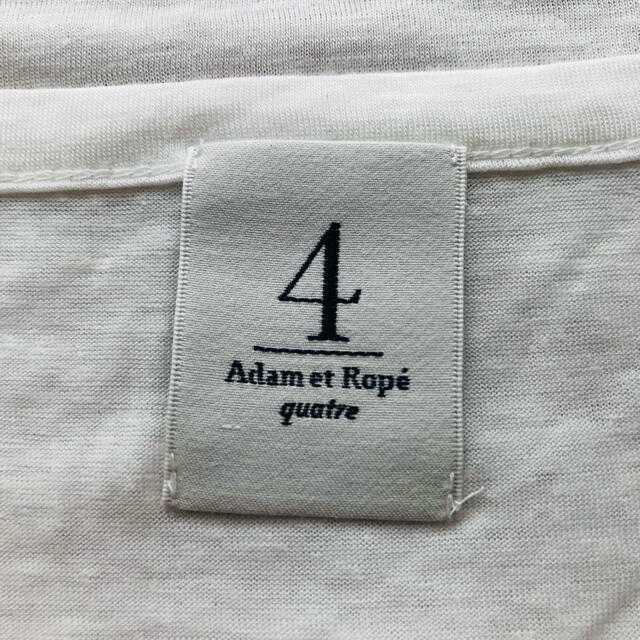 Adam et Rope'(アダムエロぺ)のAdam et Rope' アダムエロペ　Tシャツ レディースのトップス(Tシャツ(半袖/袖なし))の商品写真