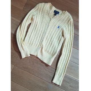 ポロラルフローレン(POLO RALPH LAUREN)のRALPH LAUREN美品(*´-`)黄色(カーディガン)