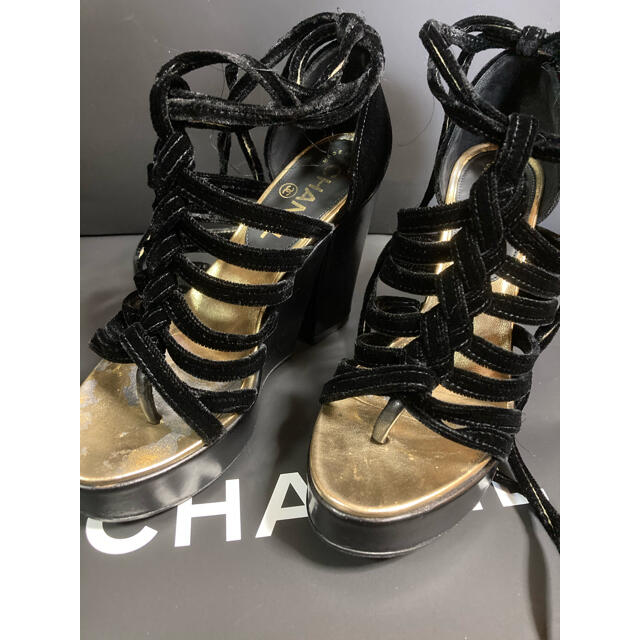 CHANEL(シャネル)のシャネル　サンダル　23cm レディースの靴/シューズ(サンダル)の商品写真