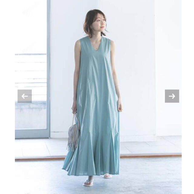 新品未使用タグ付き！MARIHA 夏の月影のドレス スモーキーブルー 36サイズ