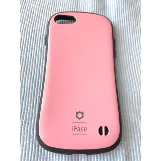 アイフォーン(iPhone)のiFace ピンク　iPhoneケース(iPhoneケース)