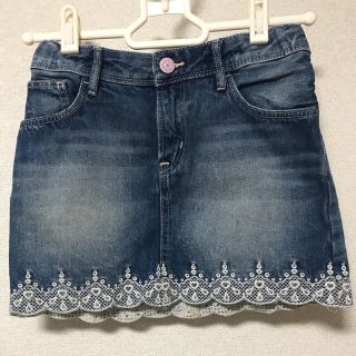 エイチアンドエイチ(H&H)のキッズ　デニムスカート　H&M  130(スカート)