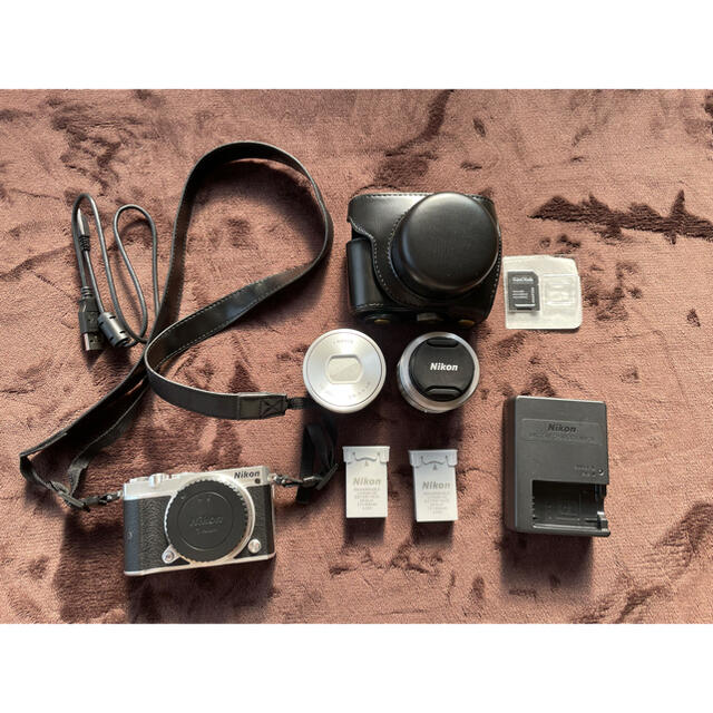 ♡新品♡Nikon1 J5 パワーズームキット♡シルバー