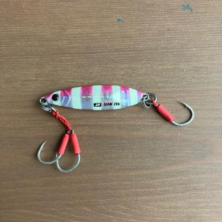 メジャークラフト(Major Craft)のメジャークラフト　ジグパラスロー20g ゼブラピンク(ルアー用品)