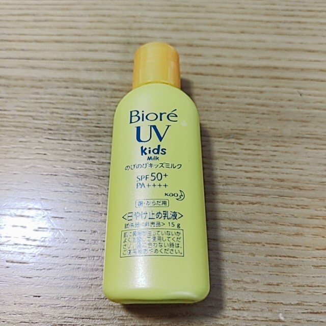 Biore(ビオレ)のビオレさるさらUV　のびのびキッズミルク コスメ/美容のボディケア(日焼け止め/サンオイル)の商品写真