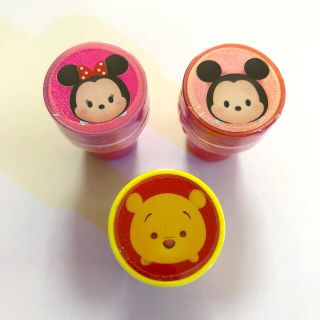 ディズニー(Disney)のDisney ツムツムはんこ(印鑑/スタンプ/朱肉)