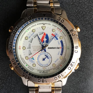 シチズン腕時計「アメリカズカップ」ヨットタイマー