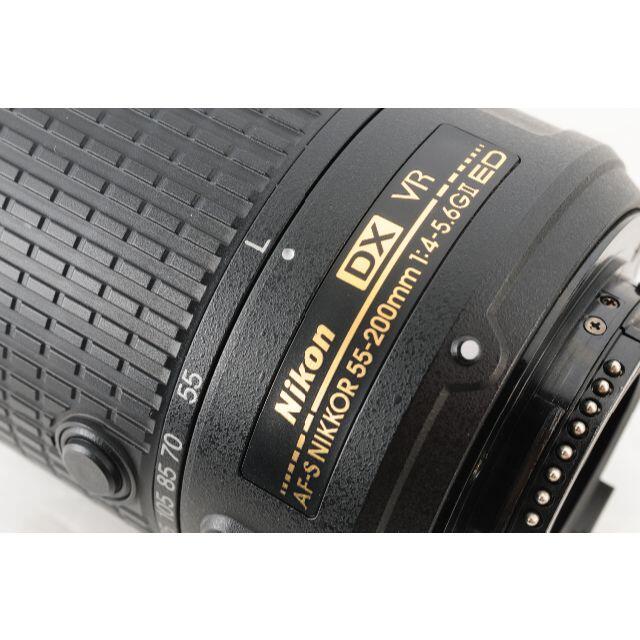 【手振補正】Nikon ニコン AF-S 55-200mm II VR オマケ多