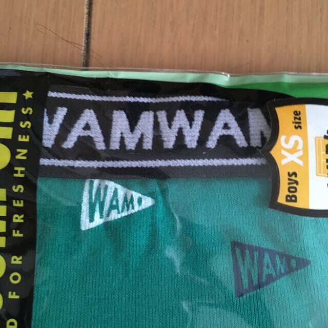 WAMWAM(ワムワム)のWAMWAM トランクス　100            4枚セット　新品✨ キッズ/ベビー/マタニティのキッズ服男の子用(90cm~)(パンツ/スパッツ)の商品写真