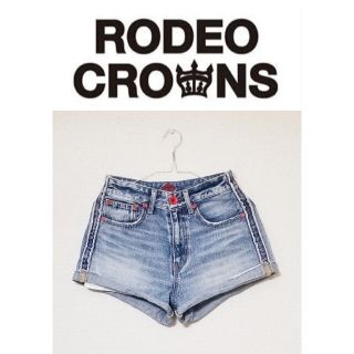 ロデオクラウンズ(RODEO CROWNS)のRODEO CROWNS◆ロデオクラウンズ◆デニムショートパンツ◆Sサイズ(ショートパンツ)