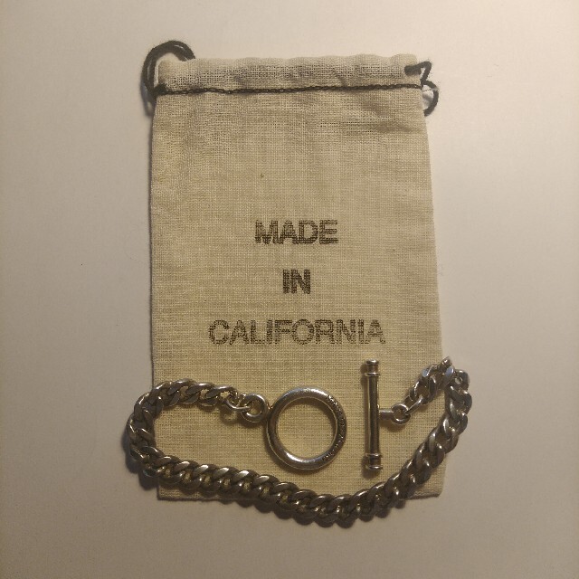 ブレスレット　シルバーブレス　シルバー925　made in californi