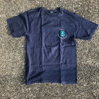 ステューシー(STUSSY)のstussy  ネイビー　Tシャツ(Tシャツ(半袖/袖なし))