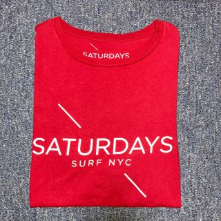 サタデーズサーフニューヨークシティー(SATURDAYS SURF NYC)の初期モデル　SATURDAYS SURF NYC プリントTシャツ　Sサイズ(Tシャツ/カットソー(半袖/袖なし))