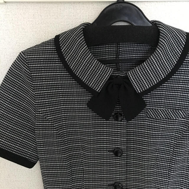 制服　事務　オーバーブラウス　 レディースのトップス(シャツ/ブラウス(半袖/袖なし))の商品写真