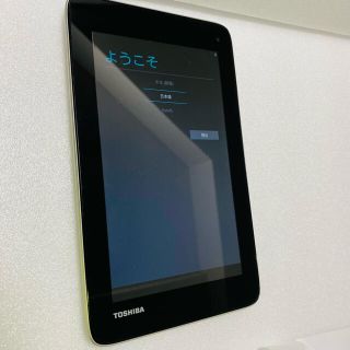 トウシバ(東芝)の【TOSHIBA】タブレット美品【pda0hv-003004ar】(タブレット)