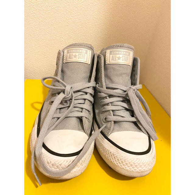 CONVERSE(コンバース)の⭐︎コンバース⭐︎ハイカットグレー/サイズ5(22.5-23cmぐらい) レディースの靴/シューズ(スニーカー)の商品写真