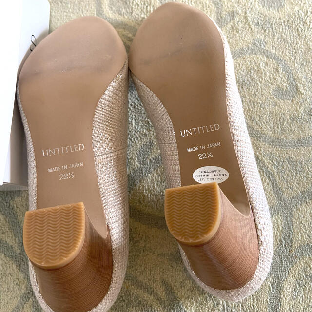 UNTITLED(アンタイトル)の【さらにお値下げ！新品】UNTITLED パンプス　22.5cm  レディースの靴/シューズ(ハイヒール/パンプス)の商品写真
